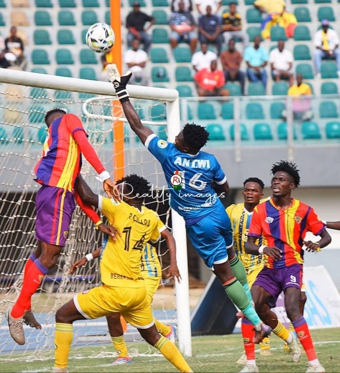 Hearts Of Oak Frustrated By Berekum Chelsea Hearts Of Oak Frustrated By Berekum Chelsea