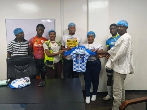 Ghana Cycling Federation Honours Twellium for Tour du Ghana Support