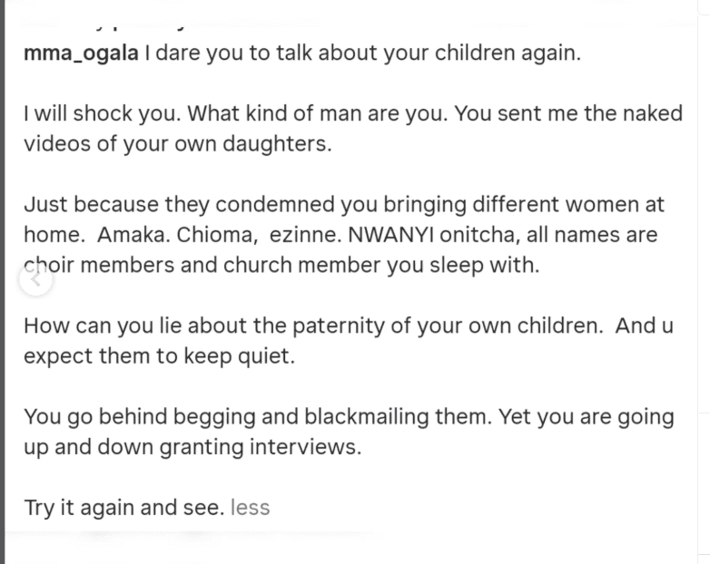 Actress Doris Ogala makes explosive allegations against Pastor Chris Okafor, issues stern warning