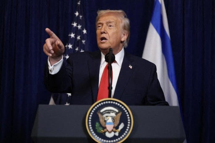 Afp V Midres Presidenttrumpmeetswithisraelipmnetanyahuathi