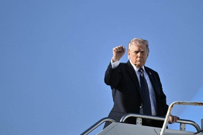 Afp Hb Zu V Highres Uspresidenttrumpreturnstothewhitehousefromweeke X