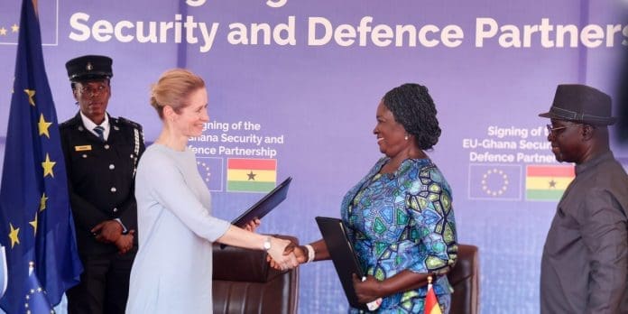 Ghana Eu Sign Security And Defence Partnership