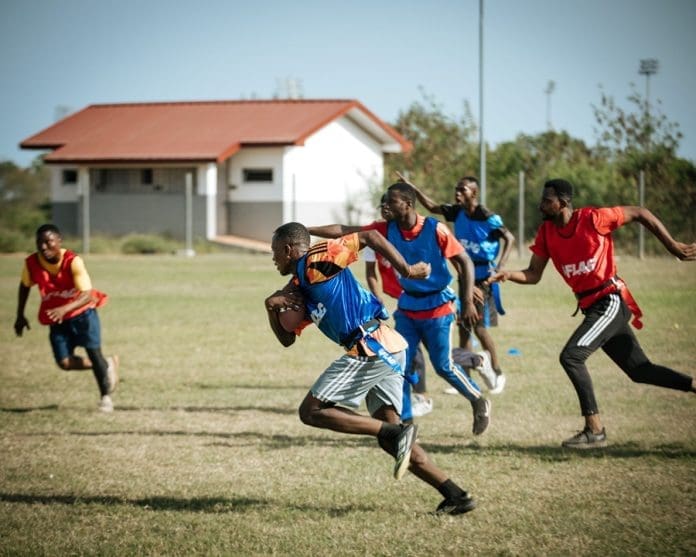 Nfl Flag Clinic In Ghana March