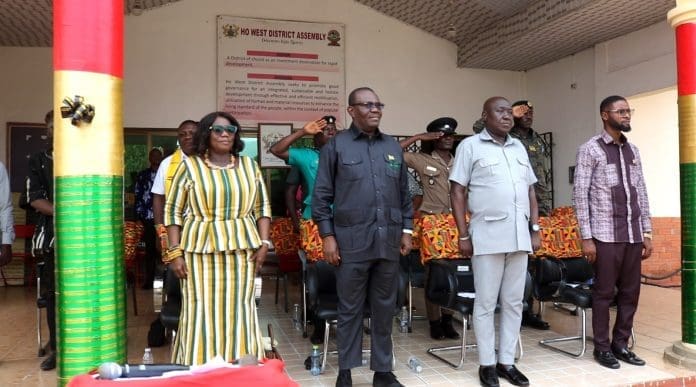 Th Independence Day Anniversary In Dzolo Kpuita In The Ho West District