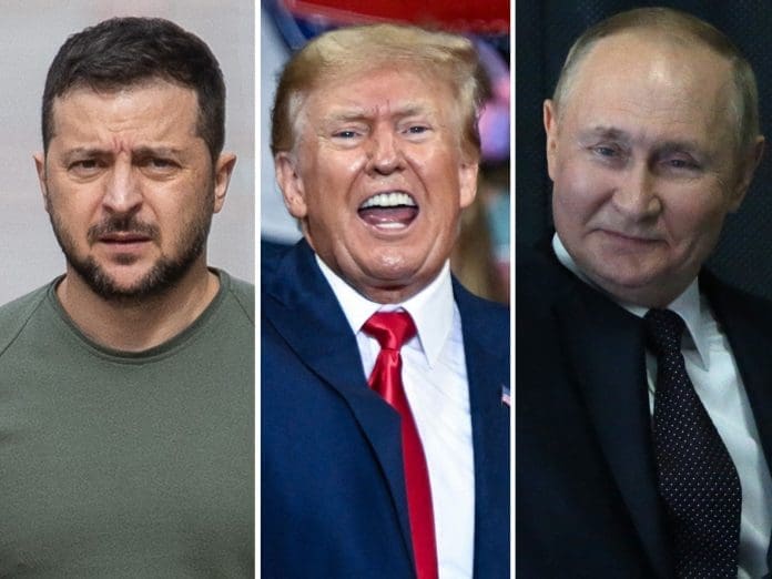 Zelensky Trump Putin