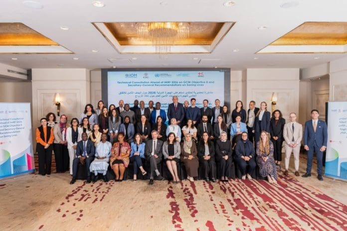 African States and partners convene in Cairo to strengthen cooperation and advance practical solutions to prevent migrant deaths and disappearances along migration routes. Photo: IOM 2026
