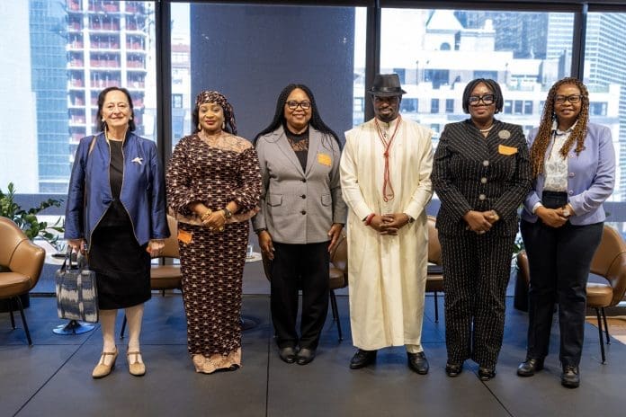 Chichi Aniagolu Okoye With Speakers From The Plural Justice System Discussion Jpg