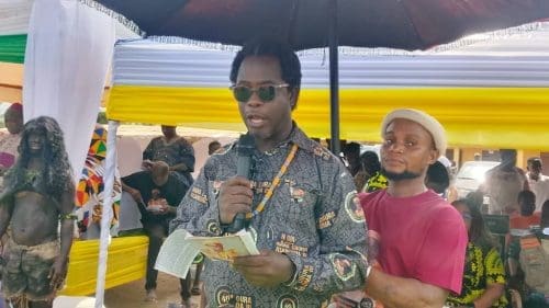 Patrick Ato Davies Is The Ankaful Chief's Secretary