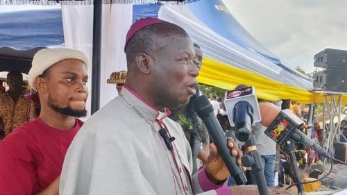 Right Reverend Richardson Aboagye Andam Central Regional Chairman Of Peace Council