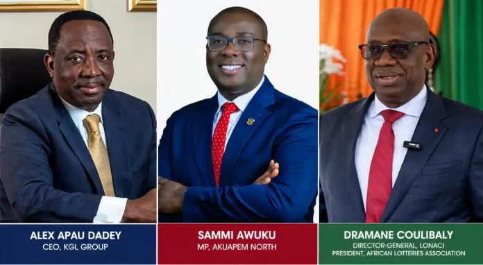 Sammi Awuku, KGL Chief Head to Abidjan for LONACI Anniversary