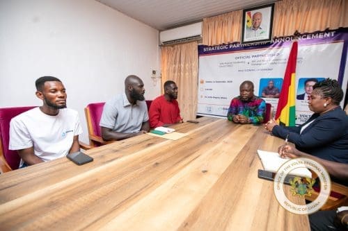 Wasteman Ghana Meets Volta Minister On Sanitation