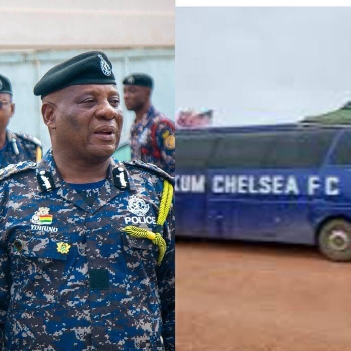 Ghanaians Commend IGP Yohuno As Police Arrest Ringleader In Berekum Chelsea Bus Shooting