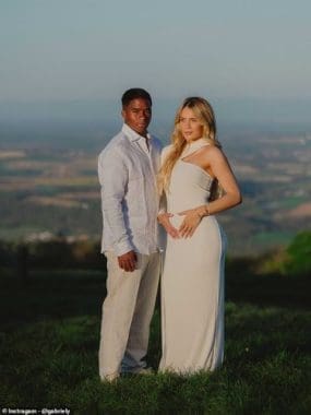 Endrick And His Wife Gabriely Miranda Announced Last Month A