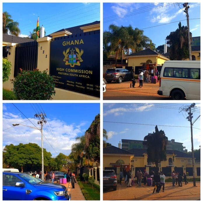 Ghanaians Flee South Africa Ghanaians Flee South Africa