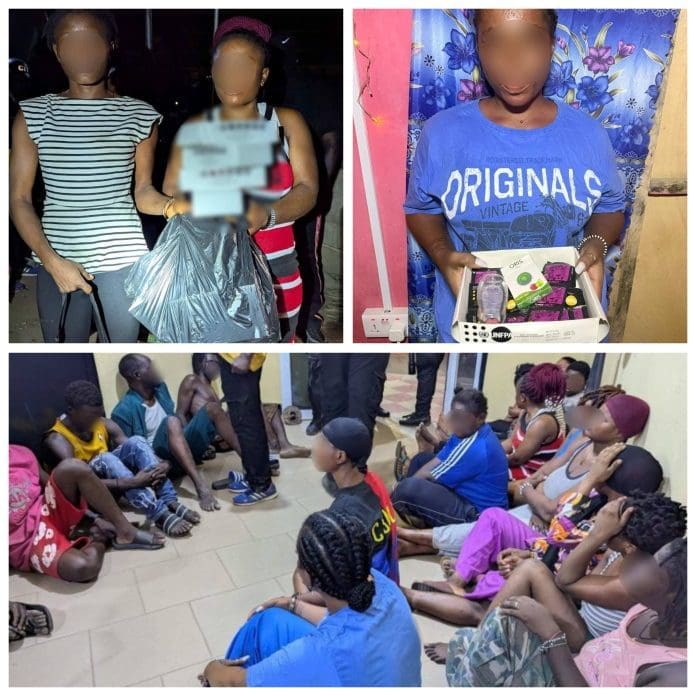 Eight Nigerians, 66 others arrested in Ghana Eight Nigerians, 66 others arrested in Ghana