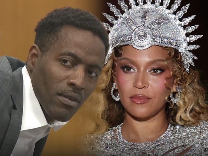 Kelvin Evans and Beyoncé Kelvin Evans and Beyoncé